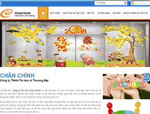 Tablet Screenshot of chanchinh.com.vn